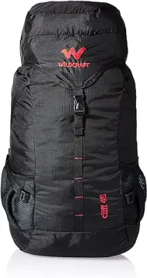 45 Ltrs Black Rucksack (8903338073840) (Extra Large Size)
