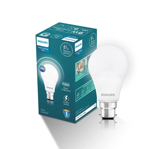 Philips Motion Sensor B22 LED Bulb