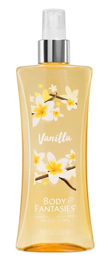 Body Fantasies Vanilla Fragrance Body Mist Perfume for Girls