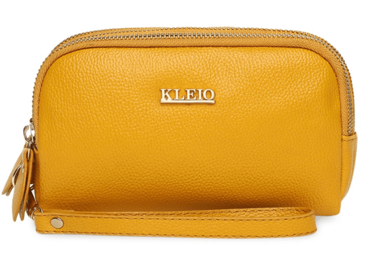 KLEIO branded wallets for women