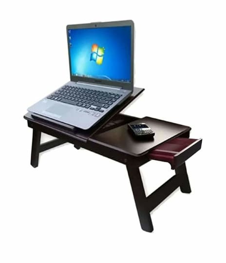 Zaqondigital Wooden Laptop Table