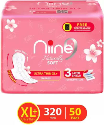 Niine Naturally Soft Sanitary Pads