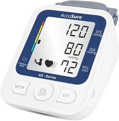 5. AccuSure AS Series Automatic and Advance Feature Blood Pressure Monitoring System