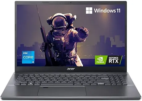 Acer Aspire 5 Gaming Laptop Intel Core i5 12th gen (16 GB/512 GB SSD/Win11 Home/4GB Graphics/RTX 2050) A515-57G (15.6" FHD Display, 1.8 Kg)