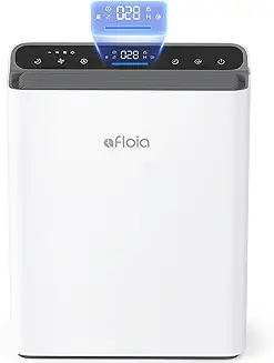 4. Afloia Air Purifiers for Home Large Room Bedroom Up to 1280Ft² with Laser Air Quality Sensor&Auto Mode