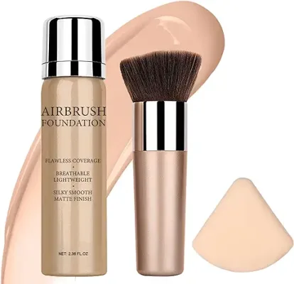 3. Airbrush Foundation Spray Makeup Set