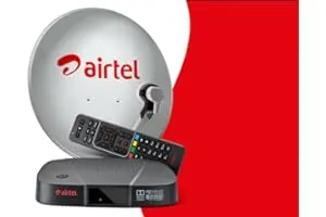 13. Airtel Digital TV Dth Hd Set Top Box | 6 Months Entertainment Pack I Free Standard Installation|Recording Feature