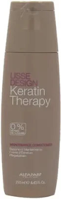 10. Alfaparf Milano Keratin Therapy Lisse Design Keratin Conditioner - Maintains and Enhances Keratin Smoothing Treatment - Anti-Frizz Hair Care Product - Paraffin and Sulfate Free - (250ml)