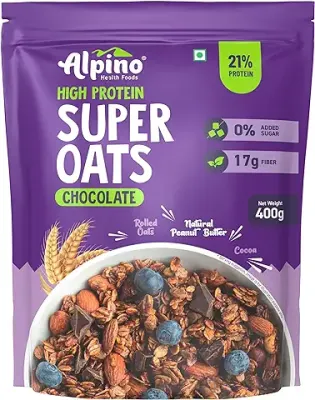 12. ALPINO High Protein Super Rolled Oats Chocolate