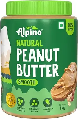 11. ALPINO Natural Peanut Butter Smooth 1kg
