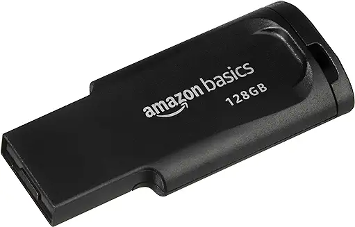 7. Amazon Basics 128 GB Flash Drive