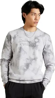 14. Amazon Brand - INKAST Men's Cotton Light Weight Hooded/Crew Neck Sweatshirt (Regular Fit)