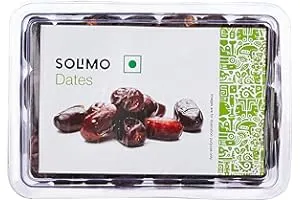 9. Amazon Brand - Solimo Fresh Dates 500g