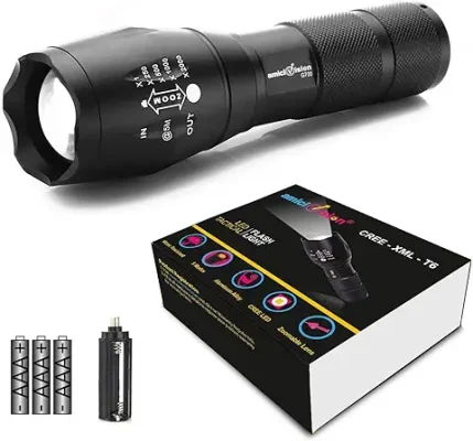 15. amiciVision Metal LED Flashlight