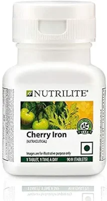 1. Amway Nutrilite Cherry Iron-90 Tab, Bone Strength Tablet