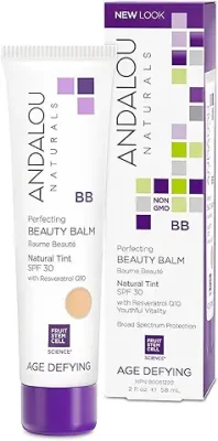 11. Andalou Naturals Perfecting BB Beauty Balm Natural Tinted Moisturizer with SPF 30