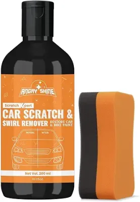 2. Angry Shine ScratchXpert Car Scratch Remover Cream