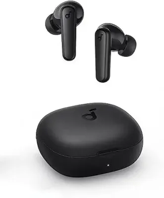 11. ANKER Soundcore R50i True Wireless in-Ear Earbuds, TWS with 30H+ Playtime, Clear Calls & High Bass, IPX5-Water Resistant, Soundcore Connect App with 22 Preset EQs, Quick Connectivity, Black Color