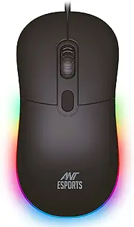 15. Ant Esports GM40 Wired Optical Gaming Mouse with RGB LED