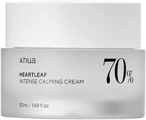 2. ANUA Heartleaf 70 Intense Calming Cream with Ceramide
