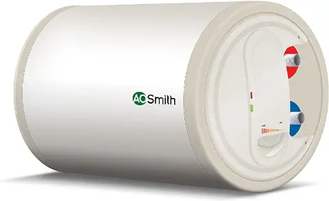 5. AO Smith HAS-X1-015-RHS Storage 15 Litre Horizontal Water Heater (Geyser)Rust-proof outer Body|Compact Size|Fits under false ceilings|Suitable- High-rise Buildings|8 Bar High Pressure rating