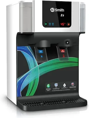 5. AO Smith Z8 Hot+ normal RO |Baby-Safe Water |Hot Water |10 L Storage|8-Stage Purification |100%RO+SCMT (Silver Charged Membrane Tech.)|Wall mount Water Purifier