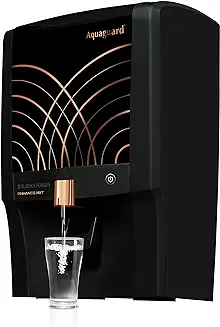 9. AQUAGUARD Enhance Nxt Ro+Uv+Mtds Water Purifier, 62 Liter Black.