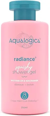 14. Aqualogica Body Wash Radiance+ Squishy Shower Gel with Watermelon & Niacinamide for Deeply Cleansed