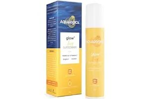 3. Aqualogica Glow+ Dewy Sunscreen SPF 50 PA+++