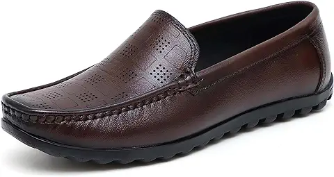 15. ARAMISH Men's Genuine Leather Loafers