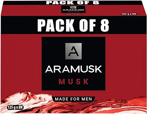 6. Aramusk Musk Soap for Men