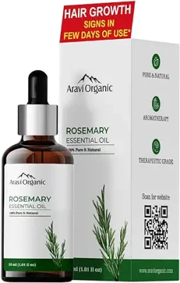 5. Aravi Organic Rosemary Essential Oil for Hair Growth