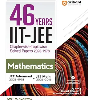 12. Arihant 46 Years Mathematics Chapterwise Topicwise Solved Papers