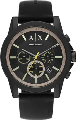 15. Armani Exchange Analog Black Dial Men's Watch-AX1343