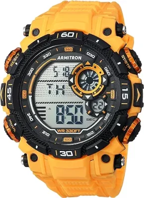 11. Armitron Sport Men's Digital Chronograph Resin Strap Watch, 40/8397