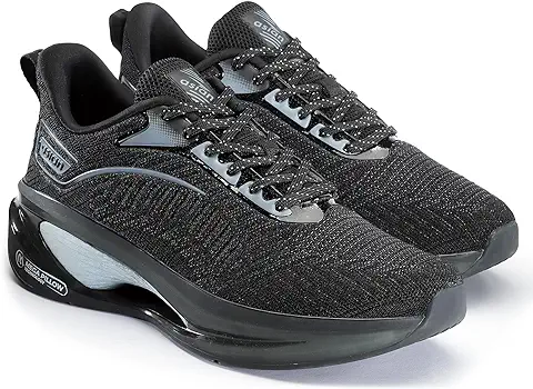 10. ASIAN Men's SUPERSTAR-01 Sports Running Shoes with Tri Knit Design Technology Lightweight & Perforated Sole with Superior Cushioning | Memory Foam Insole Casual Sneaker Shoes for Men's & Boy's