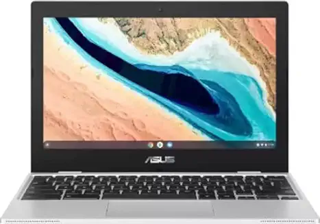 15. Asus Chromebook Celeron Dual Intel Core - (4 Gb/64 Gb Emmc Storage/Chrome Os) Cx1101Cma-Gj0007 Chromebook (11.6 Inches, Transparent Silver, 1.24 Kg)