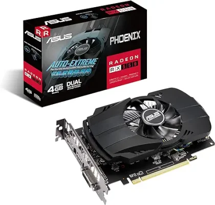 4. ASUS Phoenix AMD Radeon Rx 550 Graphics Card