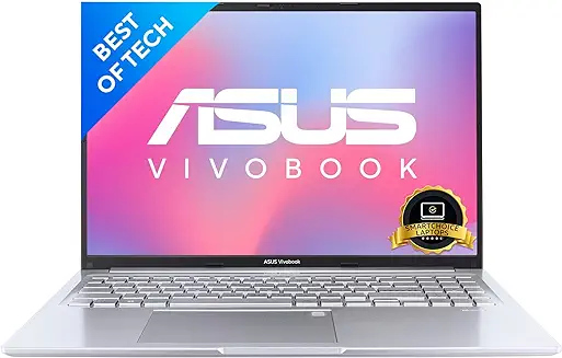 3. ASUS Vivobook 16X (2022), 16.0-inch (40.64 cms) FHD+ 16:10, AMD Ryzen 5 5600H, Thin and Laptop (8GB/512GB SSD/Integrated Graphics/Windows 11/Office 2021/Silver/1.80 kg), M1603QA-MB501WS