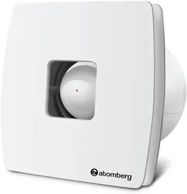 atomberg Studio+ Exhaust Fan (150mm) with BLDC Motor | Easy to Clean | 1+1 Year Warranty (White)