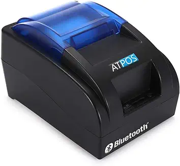 12. ATPOS 58MM (2 Inch) USB Bluetooth H-58BT Thermal Receipt Printer