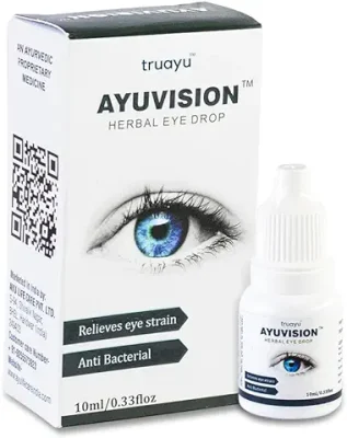 12. AYUVISION Herbal Eye Drop for Relieves Dryness