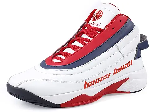 6. Bacca Bucci Men's Mars Classic Hi-Top Fashion Sneakers | Casual Shoes for Men