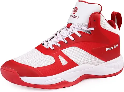 6. Bacca Bucci Slamdunk Basketball All Court High Top Shoes Basketball Shoes/Sneaker with Adaptive Cushioning & Breathable Upper