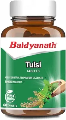 12. Baidyanath Tulsi 60 Tablets Boosts Immunity