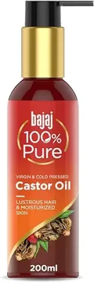 4. Bajaj 100% Pure Castor Oil 200ml