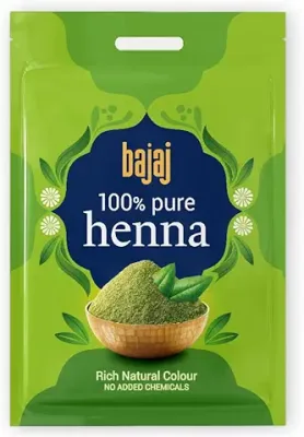 8. Bajaj 100% Pure Henna 500 gm