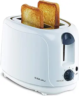 3. Bajaj ATX 4 750-Watt 2-Slice Pop-up Toaster