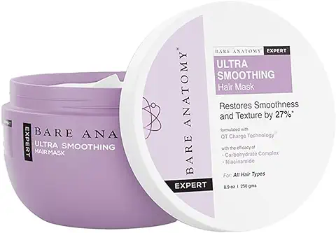 1. Bare Anatomy Ultra Smoothing Hair Mask For Dry & Frizzy Hair