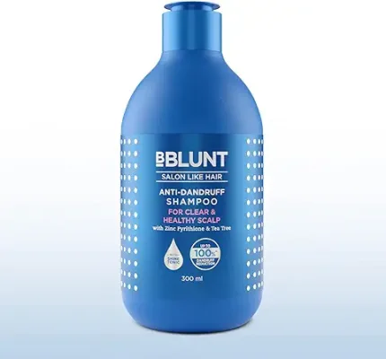 13. BBlunt Anti-Dandruff Shampoo For a Clear & Healthy Scalp- 300 ml | Up To 100% Dandruff Reduction